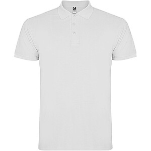 Star short sleeve mens polo