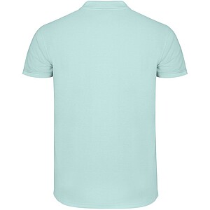 Star short sleeve mens polo