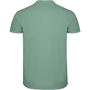 Star short sleeve mens polo
