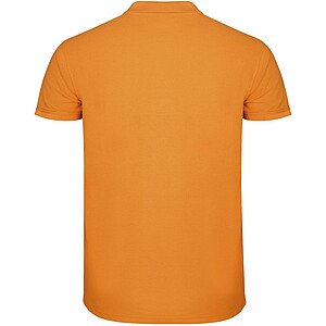 Star short sleeve mens polo