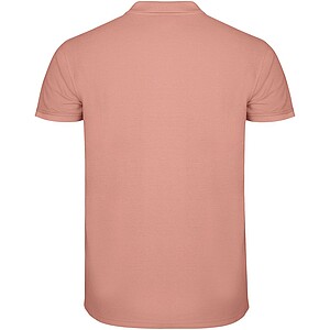 Star short sleeve mens polo