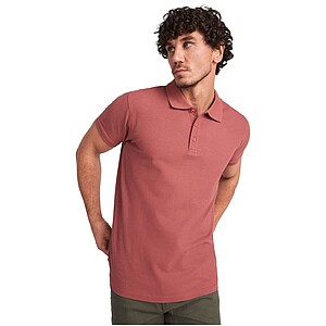 Star short sleeve mens polo