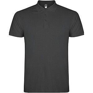Star short sleeve mens polo