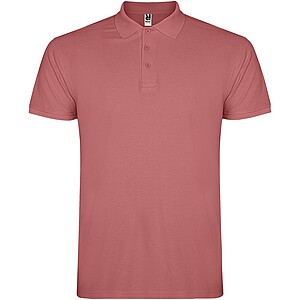Star short sleeve mens polo