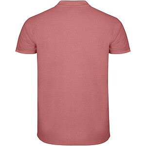 Star short sleeve mens polo