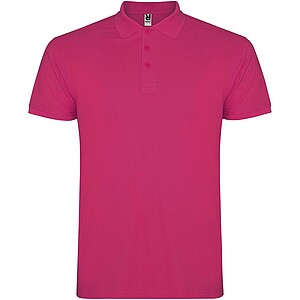 Star short sleeve mens polo