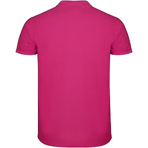 Star short sleeve mens polo