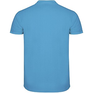 Star short sleeve mens polo