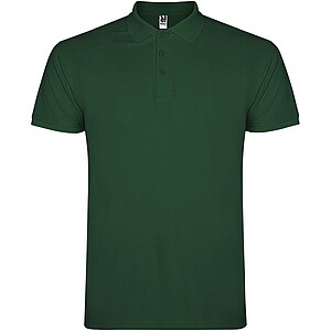 Star short sleeve mens polo