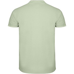 Star short sleeve mens polo