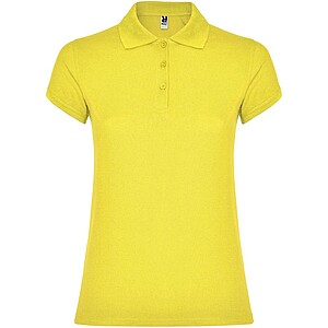 Star short sleeve womens polo
