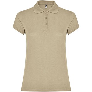 Star short sleeve womens polo