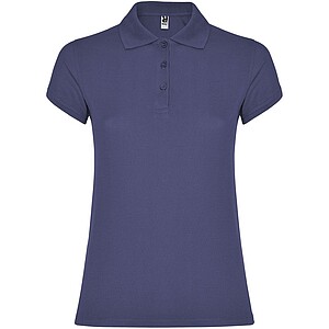 Star short sleeve womens polo