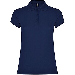 Star short sleeve womens polo