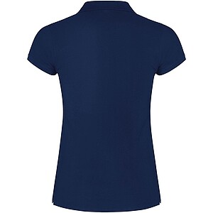 Star short sleeve womens polo