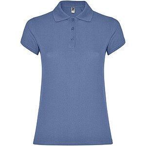 Star short sleeve womens polo