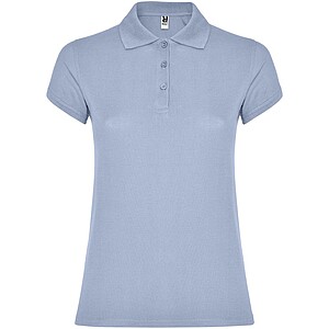 Star short sleeve womens polo
