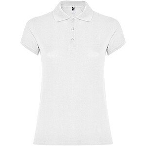 Star short sleeve womens polo