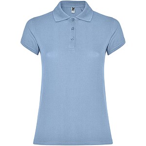 Star short sleeve womens polo
