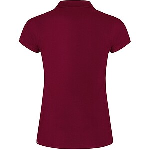 Star short sleeve womens polo