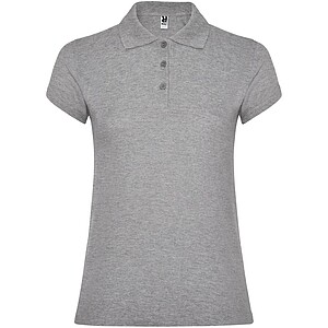 Star short sleeve womens polo