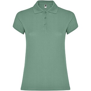 Star short sleeve womens polo