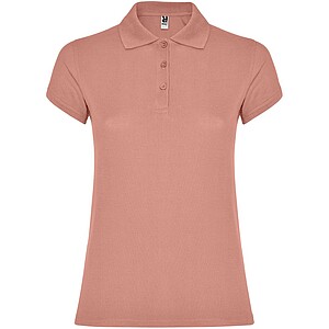 Star short sleeve womens polo