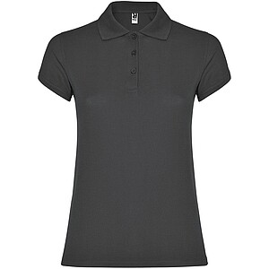 Star short sleeve womens polo