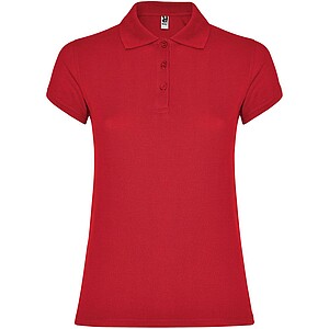 Star short sleeve womens polo