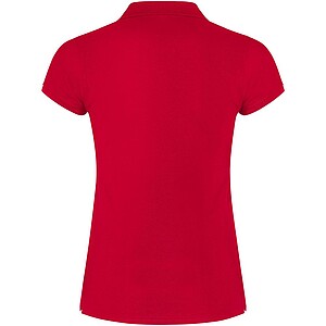 Star short sleeve womens polo