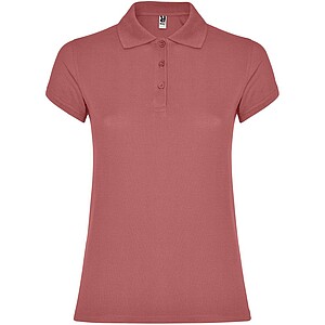 Star short sleeve womens polo