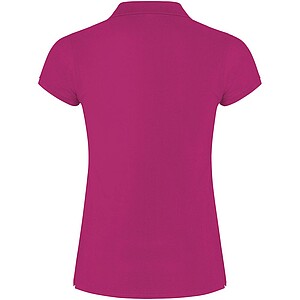 Star short sleeve womens polo