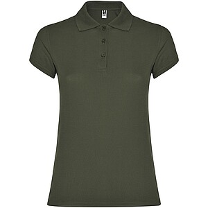 Star short sleeve womens polo