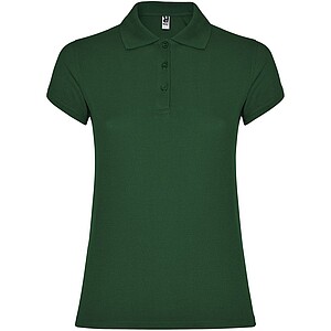 Star short sleeve womens polo