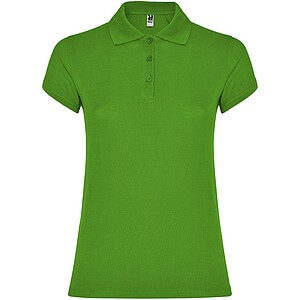 Star short sleeve womens polo