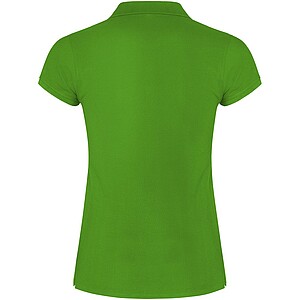Star short sleeve womens polo