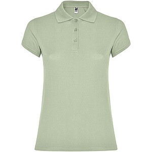Star short sleeve womens polo