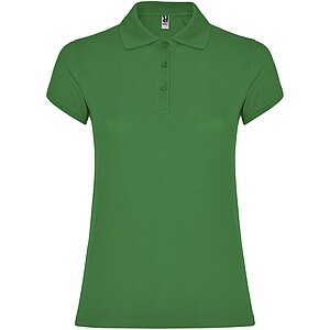 Star short sleeve womens polo