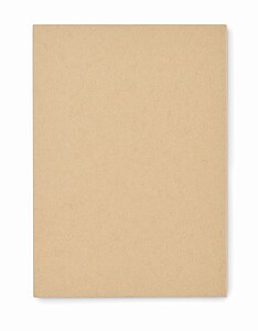 Stationary set with notepad, beige