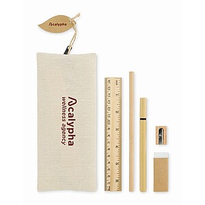 Stationery set, black