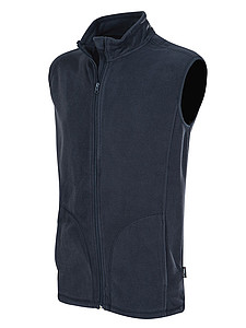 Stedman Active Fleece Vest Men, blue midnight, L