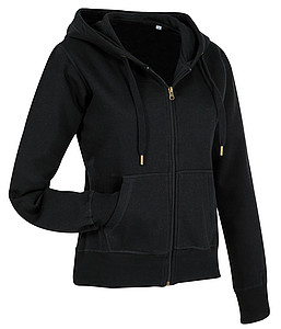 Stedman Active SweatJacket Women, black, M