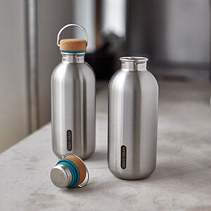 Steel Water Bottle 600ml, turquoise