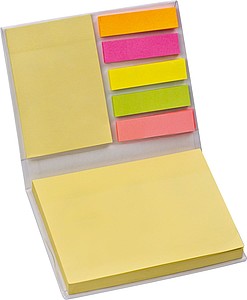 Sticky note set, white