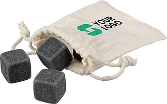 Stone ice cubes set Jens