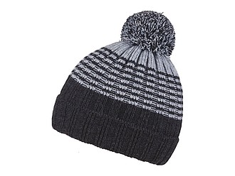 Street retro winter hat, grey