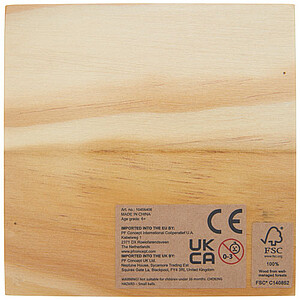 Strobus wooden tic-tac-toe game