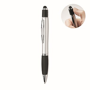 Stylus spinner pen, black