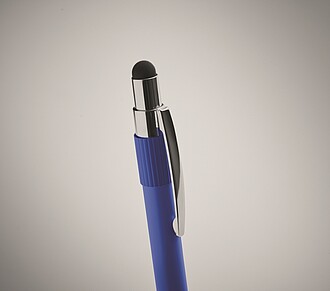 Stylus spinner pen, royal blue