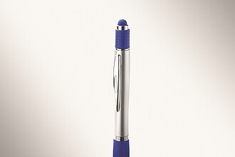 Stylus spinner pen, royal blue